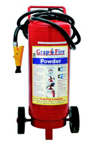 Dry Chemical Powder(DCP) Trolley Mounted Catridge and Co2 Cylinder Type Fire Extinguishers