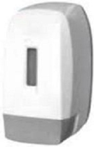 Dispenser - ABS Material, 500 ml, White | Easy Install, Refillable Tank, Wall Mountable, Compact Design