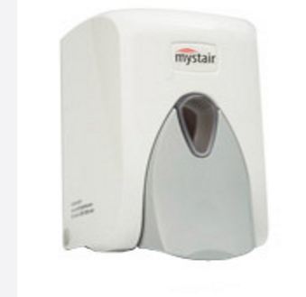 Soap Dispenser - ABS Plastic, 17x10x12.5 cm, White | Refillable, Non-Leaky, Rust Proof, Easy Install