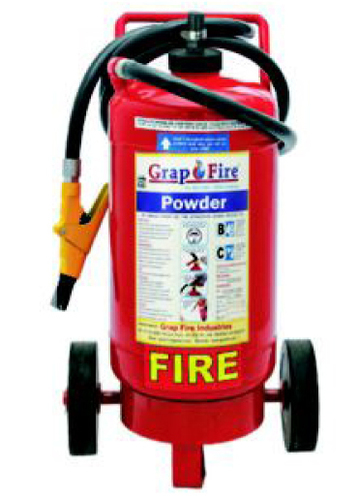 Dry Chemical Powder(DCP) Trolley Mounted Catridge and Co2 Cylinder Type Fire Extinguishers