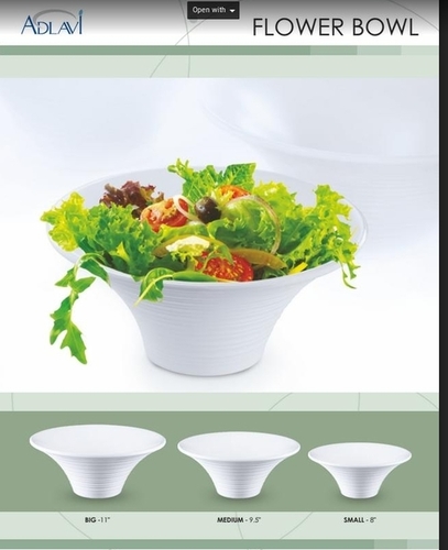 Flower Bowl - Color: As Per Requirement