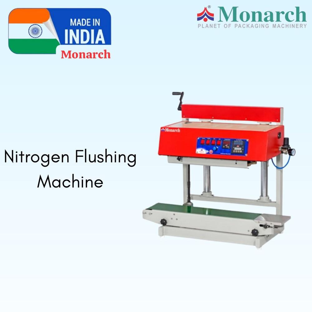 Gas Flushing Machine - Vertical Star M.S. | 600 Watt Power, Semi-Automatic, Up to 8kg Capacity, Human Machine Interface, Dimensions 17" x 34" x 30"