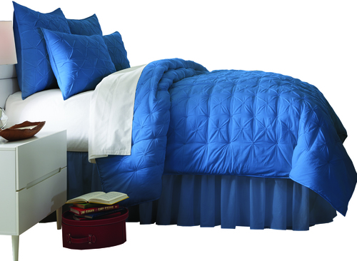 Aria Bedspread Comforter Set Blue Aria Bedspread Comforter