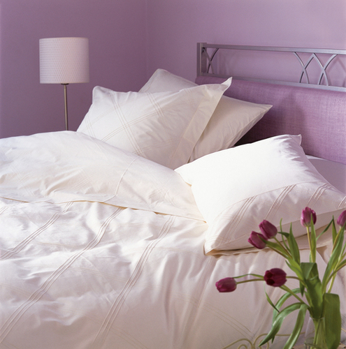 Naples White Duvet Cover