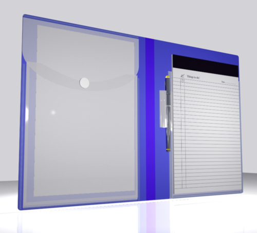 Meeting Folder (with secure expandable pocket)