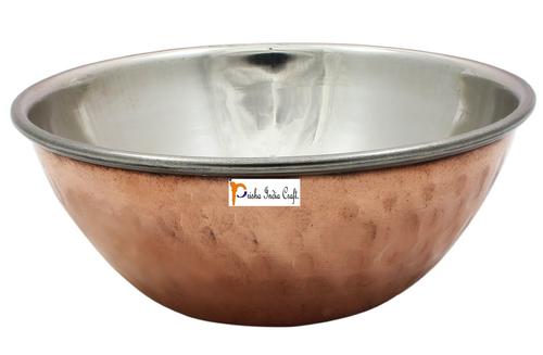 COPPER SERVING BOWL