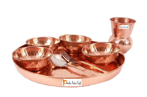 COPPER THALI SET