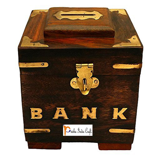 WOODEN BANK 006