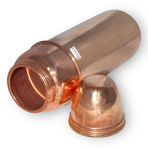 Brass Copper Bottle - Polished Antique Imitation, Golden Finish for Kitchen Use