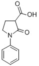 1-Phenyl-2-Oxo-3-Pyrrolidinecarboxylic - CAS No: 56137-52-1 | High Purity Chemical Compound for Pharmaceutical Applications
