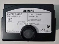 Siemens Sequence Controller  Lme22.331c2 - Color: Weigh And Black