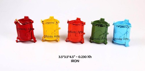 Metal Iron Colourful Ashtray