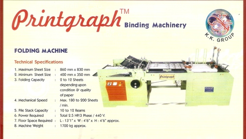 Folding and Counting Machine