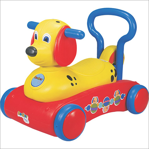 Girnar Rocker 3 In 1 Dog (PVC) - PVC Material, 59.8 x 37.7 x 12.9 cm Dimensions | Designed for Ages 1-4 with Playful Dog Style