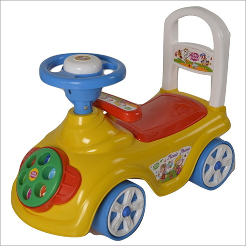 Picnic Phone Rider - Plastic, 20 x 12 x 18 cm | Musical Buzzer Function, Fun Car Design for Toddlers Aged 1-2 Years