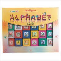 Intelligent Alphabet Blocks - Square Plastic, 100-200 Grams | Manual Power, Ideal For Ages 1-4, Fun For Amusement Parks, Personal Use, And Schools