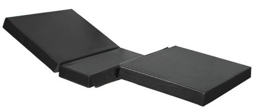 Mattress - Polyurethane Foam, 75x35x4 Inch | Rexine & Cotton Cover, Ventilated, Durable, Comfortable