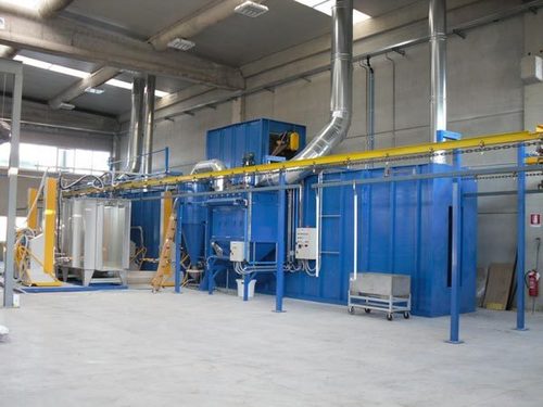 Conveyorised Powder Coating Plant