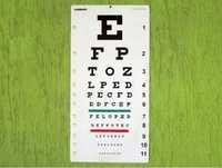 Snellen's Distance Vision Eye Chart 20 Ft