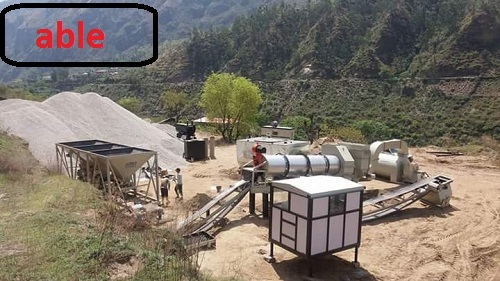 DRUM MIX PLANT