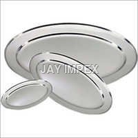 Oval Plate - Color: Sliver