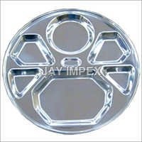 6 Compartment Plate