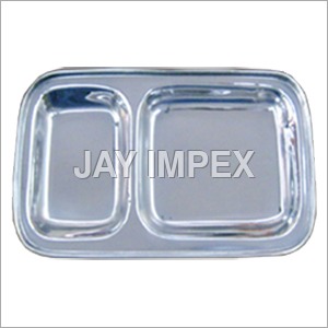 2 Compartment Plate