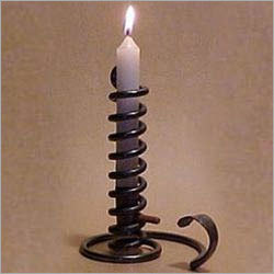 Wrought Iron Candle Holders