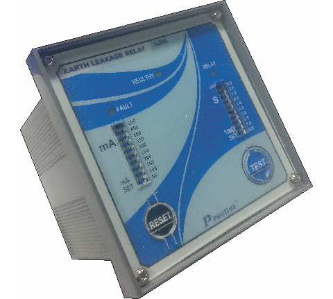 Earth Leakage Relays Elr96-1C B:50Ma-500Ma - Contact Load: Low Power