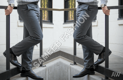 Cotton Trouser - 90% Cotton 10% Poly | Soft Fabric Feel, Easy Care Machine Washable, High Comfort, Shrink Resistance, Anti-Wrinkle, No Fade, Regular Fit