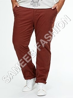 Cotton Chino Pants - 90% Cotton 10% Poly, Regular Fit, Zipper Fly | Soft Fabric Feel, Easy Care, High Comfort, No Fade, Four Pockets
