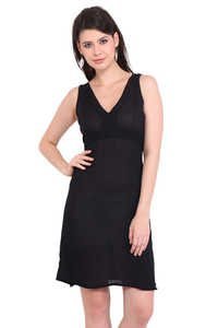 Rayon Crepe Resort Wear Dress - A-line Style In Assorted Colors | Breathable, Comfortable, Anti-wrinkle, Oem Service, Custom Sizes Available