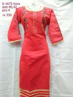 All Color Worked Kurti