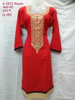 Ladies printed kurtis