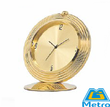 Table Clock Gold