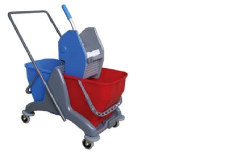 Double Bucket Wringer Trolley