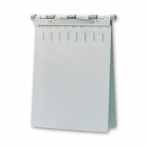 Case Sheet Folder - Metal, 8x11 Inches, Silver, 50 Sheets Capacity, Powder Coated Finish, Metal Clasp