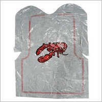 Pe Apron - Polyethylene, 28"x42" Or 28"x46", White/blue | Waterproof, Disposable, Nonwoven, Embossed Smooth Surface, Cuffed