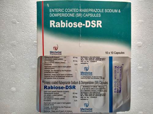 Rabeprazole Sodium & Domperidone Sustained Release Capsules