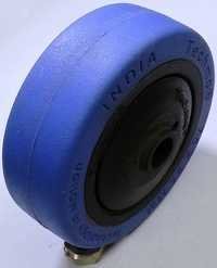 Rubber Spare Wheel - Artificial Rubber, 150x38 Mm Diameter | New Condition, Designed For Versatile Applications In Various Equipment