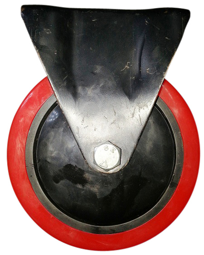 Polyurethane Wheel Caster with Fixed - 150x38 mm Wheel Diameter | New Equipment Type, Durable Polyurethane Material