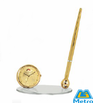 Clock with Pen Holder