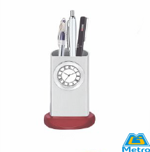 Pen Stand Clock