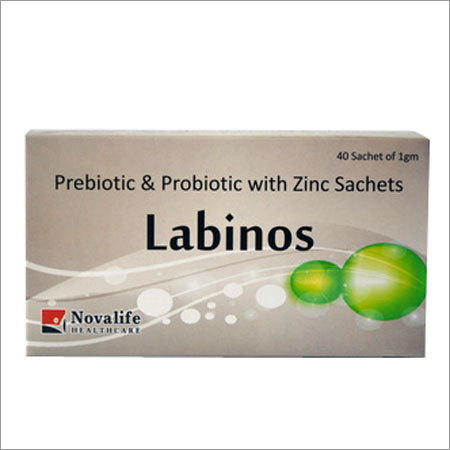 Prebiotic And Probiotics With Zinc Sachets