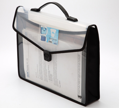 Flexi Document Case (Xtra Pocket + Lock & Handel)