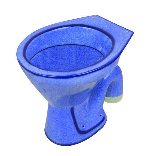 Blue Ceramic Water Closet