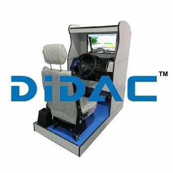 Standard Car Driving Simulator Single Screen