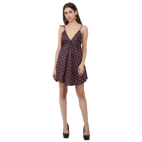 Cotton Sleeveless V-Neck Top - Free Size, Grey Color | Breathable, Comfortable, Elegant Design