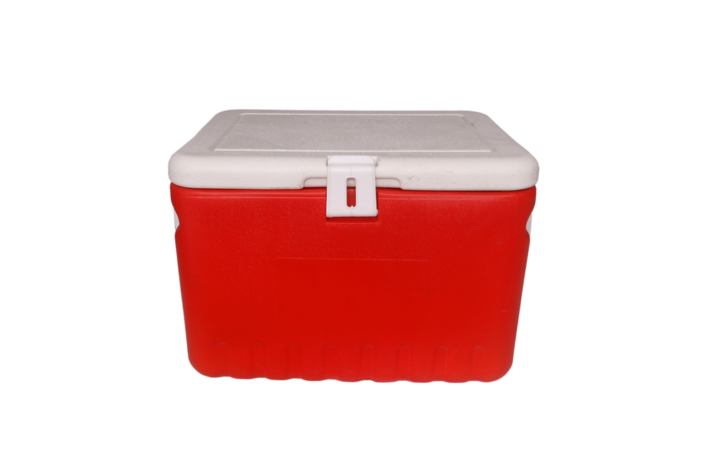 25 Ltr Ice Box_R2 - Color: Orange And White