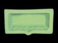 Bathroom Soap Dish - Color: Green